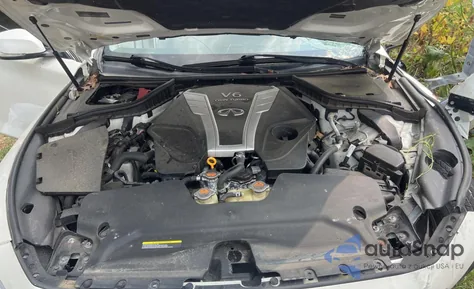 2017 Infiniti Q50 Premium z USA, uszkodzony, nr VIN JN1EV7AR9HM839374